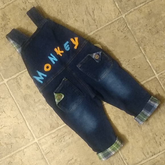 Kidscool Space 3D plush Monkey Overalls - Picture 5 of 7